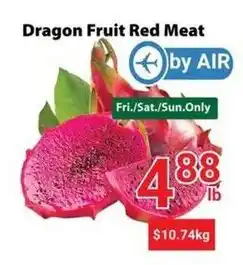 Nations Fresh Foods Dragon Fruit Red Meat offer
