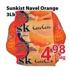 Nations Fresh Foods Sunkist navel orange offer