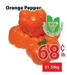 Nations Fresh Foods Orange Pepper offer