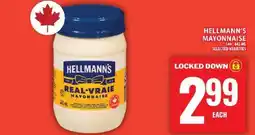 Food Basics Hellmann's Mayonnaise offer