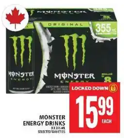 Food Basics MONSTER ENERGY DRINKS offer