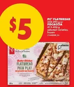 No Frills PC flatbread offer