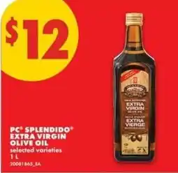 No Frills PC splendido extra virgin olive oil offer