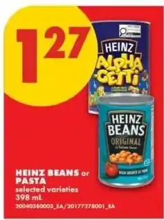 No Frills Heinz beans or pasta offer