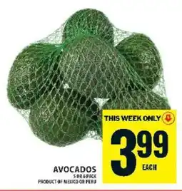 Food Basics Avocados offer