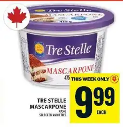 Food Basics Tre Stelle Mascarpone offer