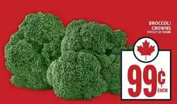 Food Basics BROCCOLI CROWNS offer