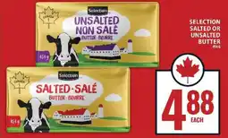 Food Basics Selection Salted or Unsalted Butter offer