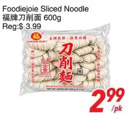 Foody World Foodiejoie sliced noodle offer