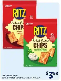 Walmart RITZ Baked Chips offer