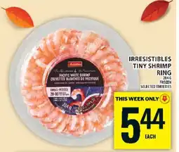 Food Basics Irresistibles Tiny Shrimp Ring offer