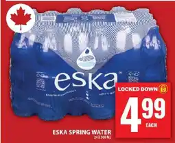 Food Basics Eska Spring Water offer