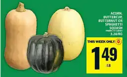 Food Basics ACORN, BUTTERCUP, BUTTERNUT OR SPAGHETTI SQUASH offer
