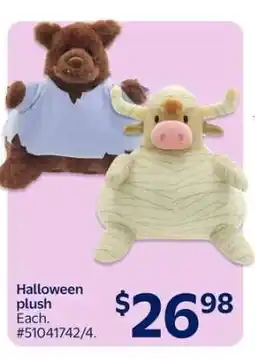 Walmart Halloween Plush offer