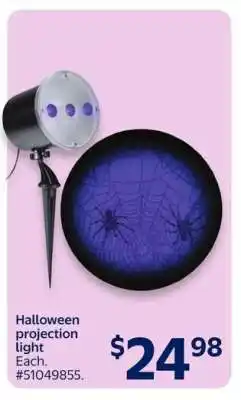 Walmart Halloween Projection Light offer