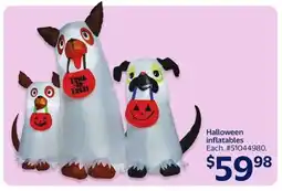 Walmart Halloween Inflatables offer