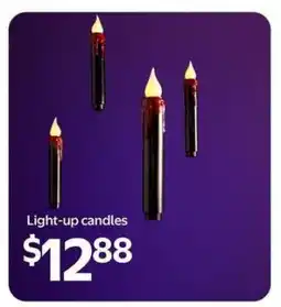 Walmart Light-up candles offer