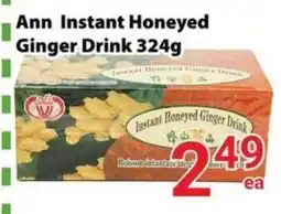 Nations Fresh Foods Ann instant honeyed ginger drink offer