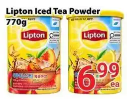 Nations Fresh Foods Lipton Iced Tea Powder offer