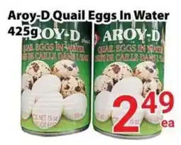 Nations Fresh Foods Aroy-D quail eggs in water offer
