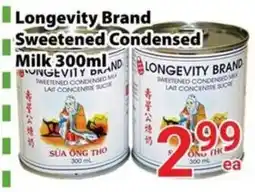 Nations Fresh Foods Longevity Brand Sweetened Condensed Milk offer