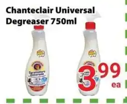 Nations Fresh Foods Chanteclair universal degreaser offer