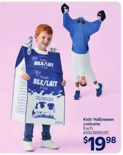 Walmart Kids’ Halloween costume offer