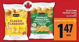 Food Basics SELECTION POTATO CHIPS offer