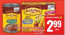 Food Basics OLD EL PASO SHELLS OR TORTILLAS offer