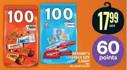 Food Basics Hershey's Snack Size Candy offer