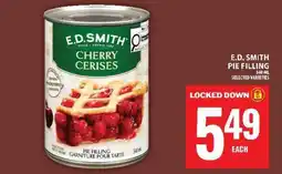 Food Basics E.D. Smith Pie Filling offer