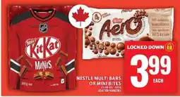Food Basics Nestle Multi Bars or Mini Bites offer