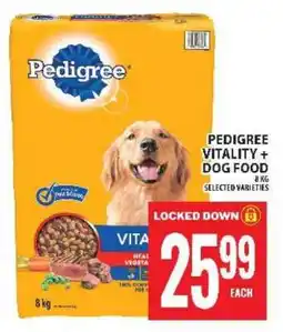 Food Basics Pedigree Vitality+ Dog Food offer