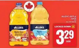 Food Basics ALLEN’S APPLE JUICE offer