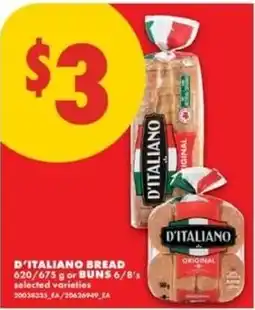 No Frills D'italiano bread offer