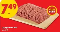 No Frills Lean ground beef offer