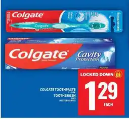 Food Basics Colgate Toothpaste/Toothbrush offer