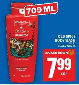 Food Basics Old Spice Bearglove Body Wash offer