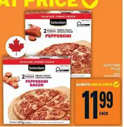Food Basics SELECTION PIZZA offer