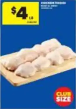 Wholesale Club Chicken Thighs offer