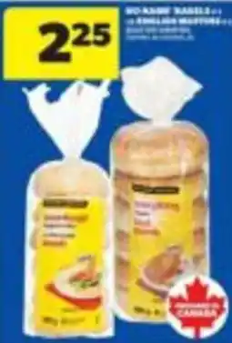 Wholesale Club No Name bagels offer