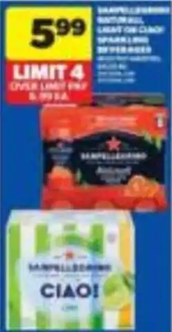 Wholesale Club Sanpellegrino natural all light orange sparkling water offer