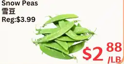 Farm Fresh Supermarket Snow Peas offer