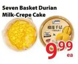 Nations Fresh Foods Seven Basket Durian Milk-Crepe Cake offer
