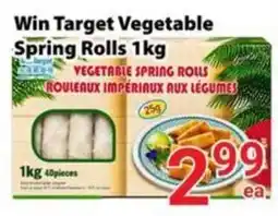 Nations Fresh Foods Target vegetable spring rolls offer