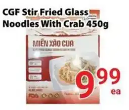 Nations Fresh Foods CGF stir fried glass noodles with crab offer