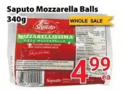 Nations Fresh Foods Saputo mozzarella balls offer