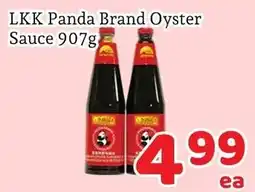 Fresh Value Lkk panda brand oyster sauce offer