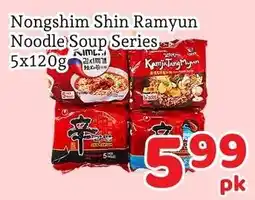 Fresh Value Nongshim Shin Ramyun Noodle Soup Series offer