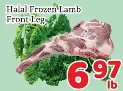 Fresh Value Halal Frozen Lamb Front Leg offer